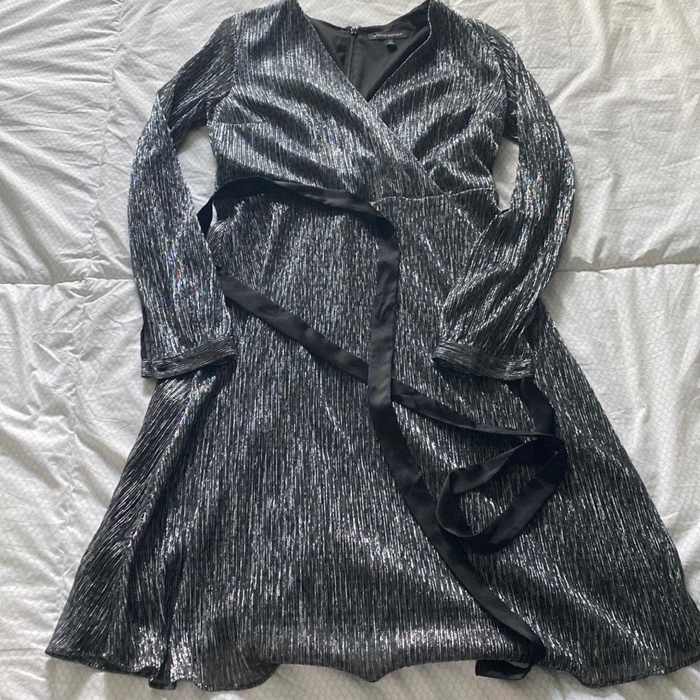 Shimmer Banana republic dress